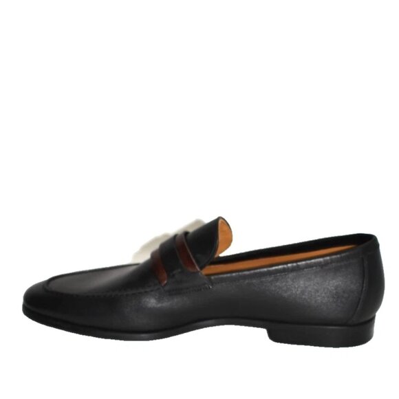 New! Magnanni Daniel Leather Loafer Black Size 11.5 M 23822 DD501 main image 6